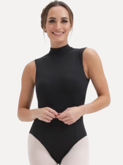 balletpak dames zwart tactel mystique