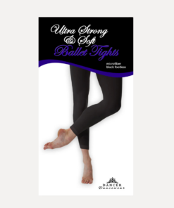 balletpanty zwart zonder voet verpakking