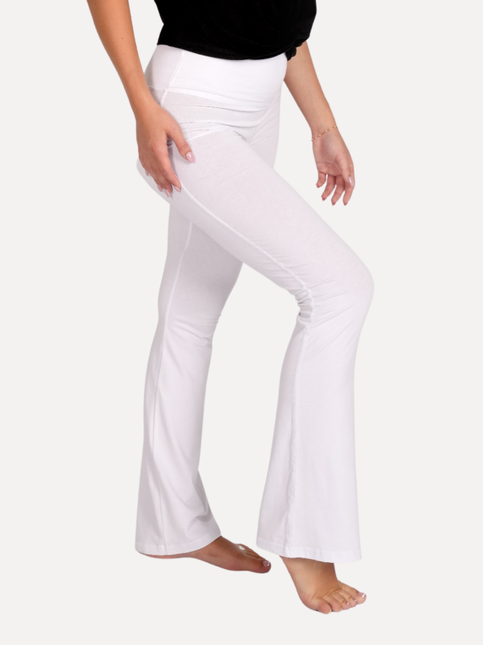 Witte yoga legging