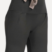 yoga broek zwart close up