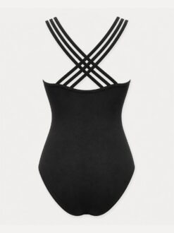 Balletpak voor dames in zwart - achterzijde van Expression - zonder model