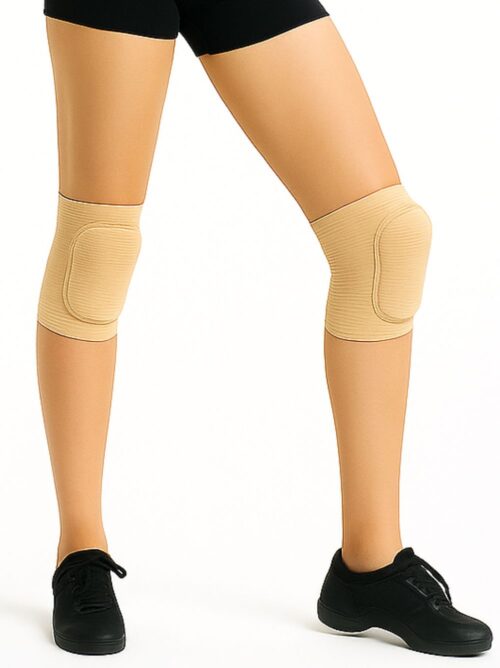 Kniebeschermers huidskleur dans
