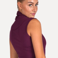 Yoga Topje Dark Bordeaux