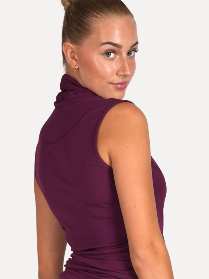 Yoga Topje Dark Bordeaux