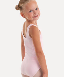 Balletpak Roze Meisje Achterkant