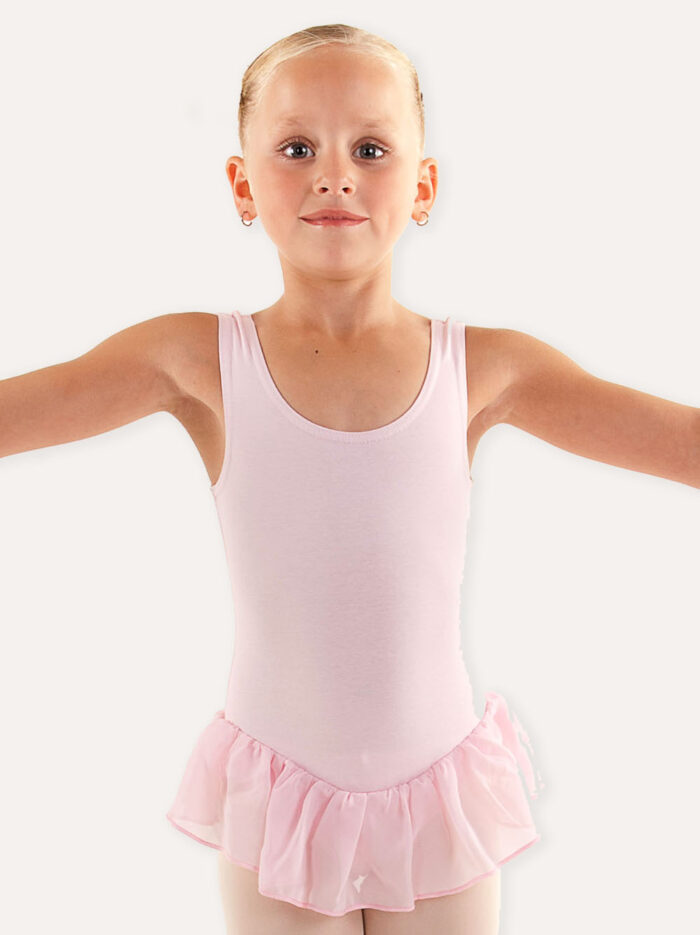 ballerina roze balletpak voorzijde