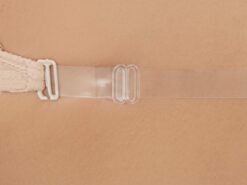 ballet- en dans bh in huidskleur achtersluiting detail