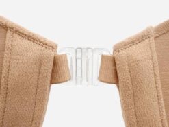 ballet- en dans bh in huidskleur voorsluiting detail