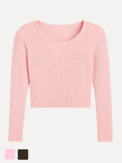 ballet-pull-over-roze-zwart-elysium