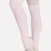 balletbeenwarmers roze 60cm
