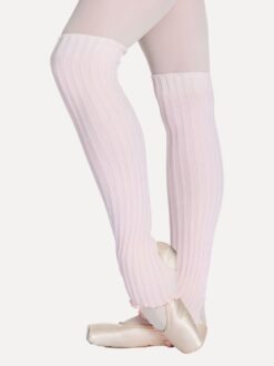 balletbeenwarmers roze 60cm