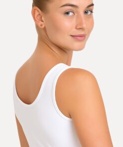 balletjurk wit achterkant close-up