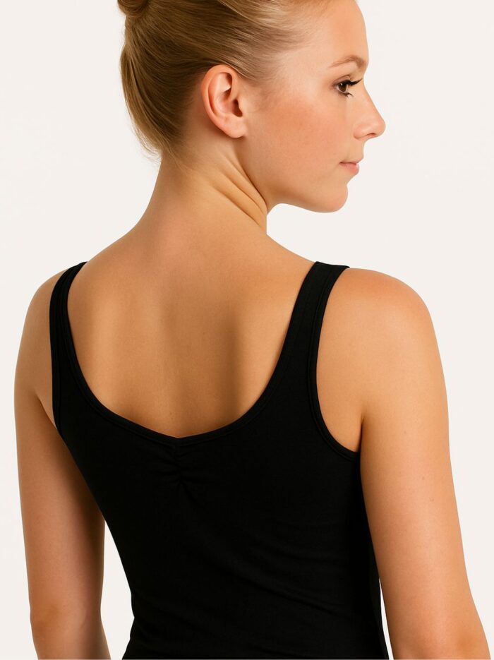 balletpak meisjes zwart classic achterkant