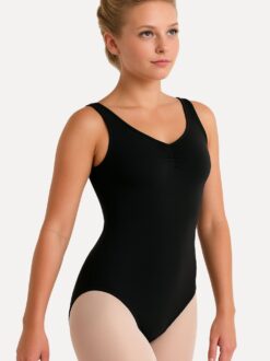 balletpakje dames zwart classic voorkant model