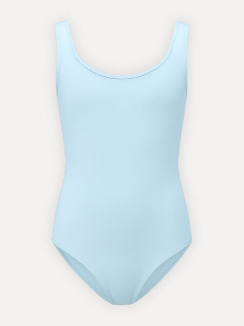 balletpakje kind blauw mannequin voorzijde