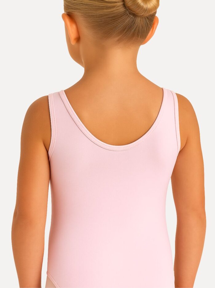 balletpakje kind roze classic achterkant