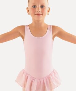 balletpakje meisje roze met rokje ballerina