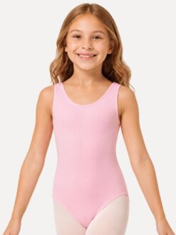 balletpakje-roze-dames-rondo-op-model-vooraanzicht