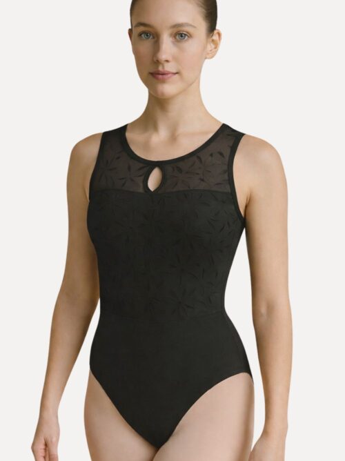 balletpakje voor dames met mesh parisienne voorzijde