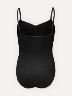 Balletpak kind zwart spaghettibandjes achterkant