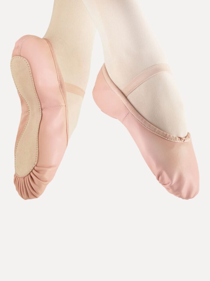 balletschoentjes kind roze leer