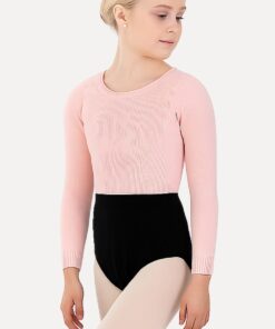ballettruitje roze elysium viscose model voorkant