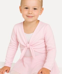 balletvestje kind roze florence voorkant