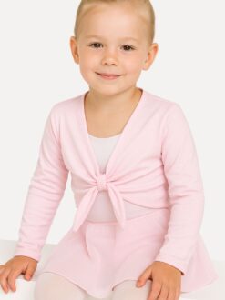 balletvestje kind roze florence voorkant