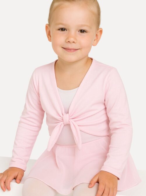 balletvestje kind roze florence voorkant