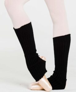 beenwarmers ballet zwart 40 cm