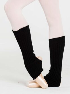 beenwarmers ballet zwart 40 cm