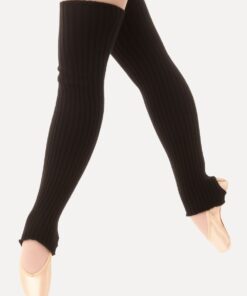 beenwarmers zwart 90 cm dancer dancewear