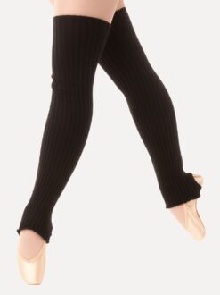 beenwarmers zwart 90 cm dancer dancewear