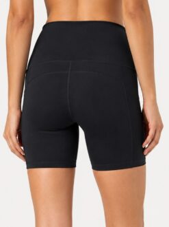 bike-pants-zwart-model-dames-achterkant