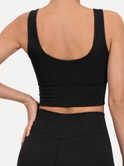 crop-top-dans-zwart-dames-model-achterkant