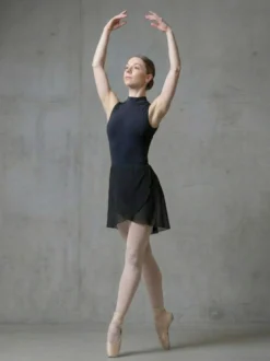 dancer dancewear balletrokje in zwart - symfonia- op model