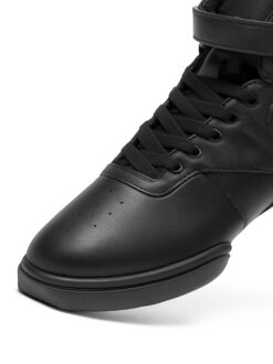 danssneakers rocky danssneakers zwart danssneakers leer dancer dancewear bovenkant