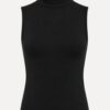 danstop dames zwart roxy voorkant