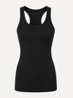 danstopje urban top zwart voorkant