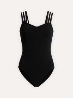 expression balletpak dames zwart voorkant