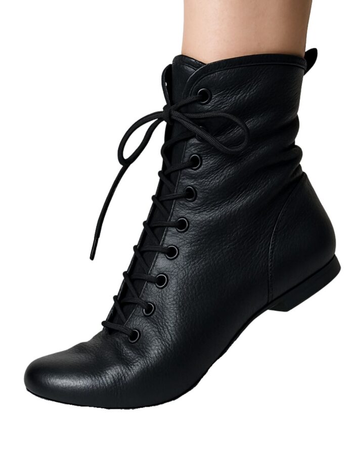 jazzboots splitzool leer zwart binnenkant (2)