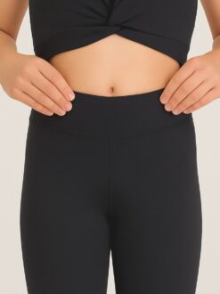 jazzbroek kind zwart close-up