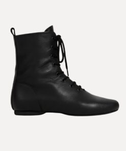 jazzlaarzen leer zwart hoofdafbeelding