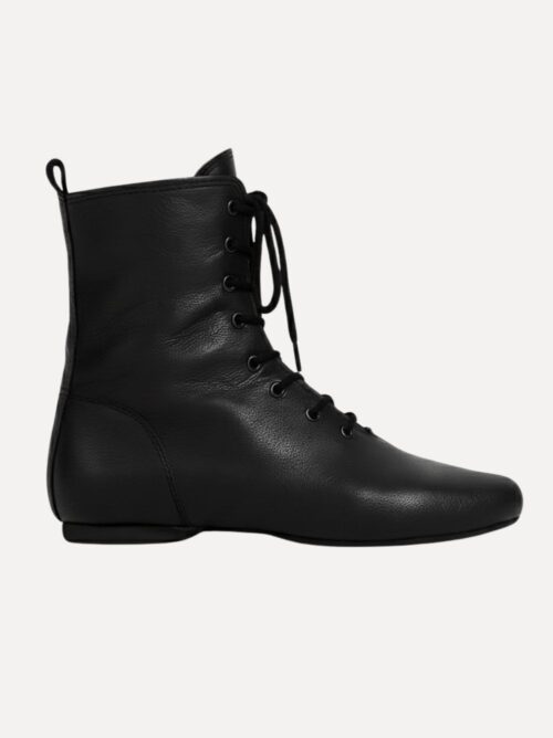 jazzlaarzen leer zwart hoofdafbeelding