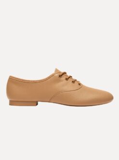 jazzschoenen laag huidskleur binnenkant