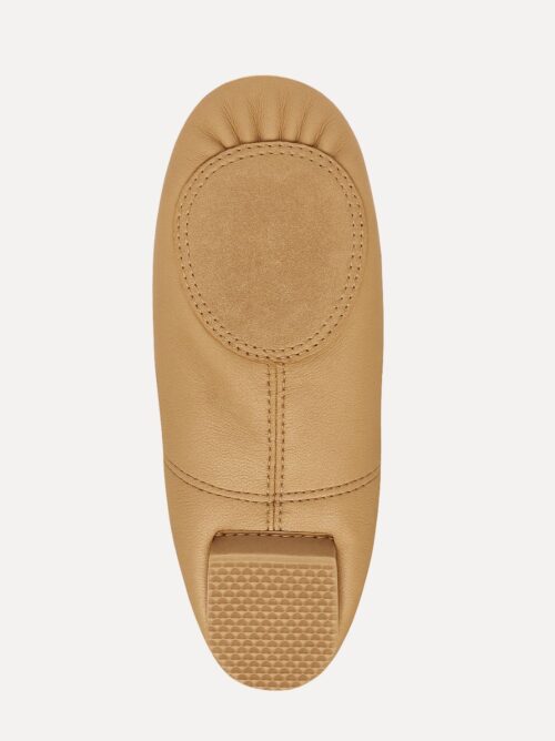 jazzschoenen laag huidskleur onderkant