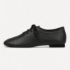 jazzschoenen-leer-zwart-oxford
