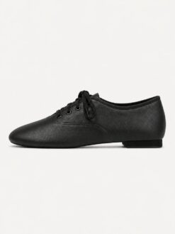 jazzschoenen-leer-zwart-oxford