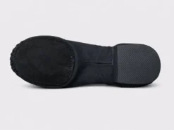 jazzschoenen van canvas shuffle onderkant