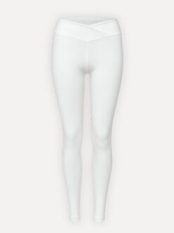legging wit yoga voorzijde
